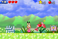 Animal Yokochou: Doki Doki Kyuushutsu Daisakusen! no Maki screenshot 1 for GameBoy Advance